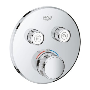 BATERIA PODTYNKOWA TERM. SMART CONTROL 2 WYJŚCIA GROHE ROZ. OKR.