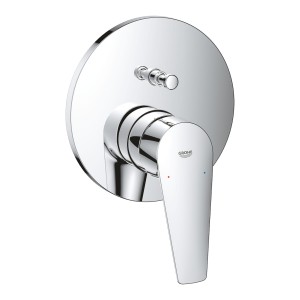 BATERIA WANNOWA PODTYNKOWA BAUEDGE CHROM GROHE