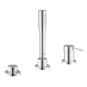 BATERIA WANNOWA 3-OTW. STOJĄCA  ESSENCE GROHE CHROM