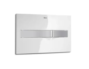 PRZYCISK PL2 PROSTOKĄT 3/6 L BIAŁY-MAT ROCA