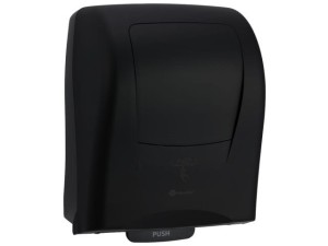 BEZDOTYKOWY AUTOMATYCZNY PODAJNIK RĘCZNIKÓW PAPIEROWYCH W ROLI MERIDA AMADEUS SILKY BLACK