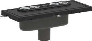 AXOR uBox universal Zestaw podstawowy do odpływu liniowego, montaż wertykalny