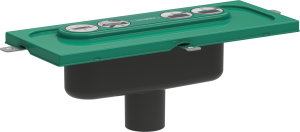 Hansgrohe uBox universal Zestaw podstawowy do odpływu liniowego, montaż wertykalny uBox universal