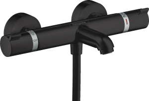 Hansgrohe Ecostat Bateria termostatyczna wannowa Comfort, montaż natynkowy Ecostat Czarny Matowy
