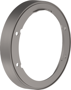 Hansgrohe Rozeta maskująca 15 cm czarny chrom szczotkowany