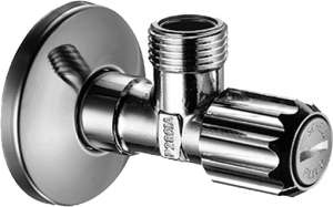 Hansgrohe Zawór kątowy z mikrofiltrem, G 3/8  Chrom