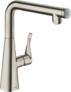 Hansgrohe Metris Select M71 Jednouchwytowa bateria kuchenna 260, 1jet Metris Select M71 Stal Szlachetna Finish