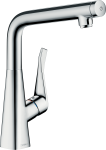 Hansgrohe Metris Select M71 Jednouchwytowa bateria kuchenna 320, 1jet Metris Select M71 Chrom