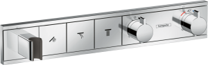 Hansgrohe RainSelect Bateria termostatyczna do 3 odbiorników, montaż podtynkowy, element zewnętrzny RainSelect Chrom