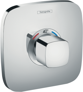 Hansgrohe Ecostat E Bateria termostatyczna, montaż podtynkowy, element zewnętrzny Ecostat E Chrom