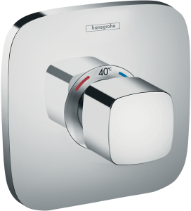 Hansgrohe Ecostat E Bateria termostatyczna HighFlow, montaż podtynkowy, element zewnętrzny Ecostat E Chrom