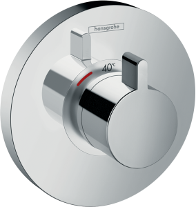 Hansgrohe ShowerSelect S Bateria termostatyczna HighFlow, montaż podtynkowy, element zewnętrzny ShowerSelect S Chrom