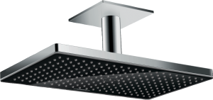 Hansgrohe Rainmaker Select Głowica prysznicowa 460 1jet z przyłączem sufitowym Rainmaker Select Czarny/Chrom