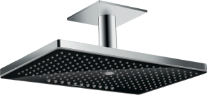 Hansgrohe Rainmaker Select Głowica prysznicowa 460 3jet z przyłączem sufitowym Rainmaker Select Czarny/Chrom