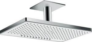 Hansgrohe Rainmaker Select Głowica prysznicowa 460 2jet EcoSmart 9 l/min z przyłączem sufitowym Rainmaker Select Biały/Chrom