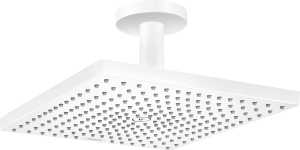 Hansgrohe Raindance E Głowica prysznicowa 300 1jet z przyłączem sufitowym Raindance E Biały Matowy