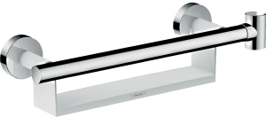 Hansgrohe Unica Uchwyt prysznicowy Comfort z półką i uchwytem prysznicowym Unica Biały/Chrom