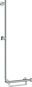 Hansgrohe Unica Drążek prysznicowy Comfort 110 cm, Lewy Unica Biały/Chrom