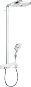 Hansgrohe Raindance Select E Komplet prysznicowy 300 3jet, ShowerTablet Select 300 Raindance Select E Biały/Chrom
