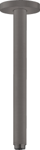 Hansgrohe Przyłącze sufitowe S 30 cm czarny chrom szczotkowany
