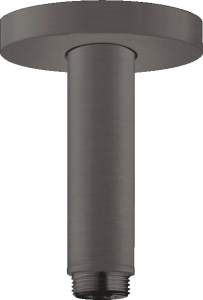 Hansgrohe Przyłącze sufitowe S 10 cm czarny chrom szczotkowany