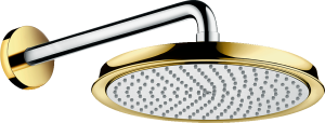 Hansgrohe Raindance Classic Głowica prysznicowa 240 1jet z ramieniem prysznicowym Raindance Classic Chrom/Złoty Optyczny