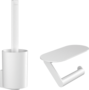 Hansgrohe WallStoris Zestaw toaletowy WallStoris Biały Matowy