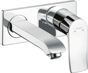 Hansgrohe Bateria umywalkowa podtynkowa Metris wylewka 16,5 cm chrom