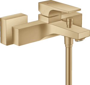 Hansgrohe Bateria wannowa natynkowa Metropol jednouchwytowa brąz