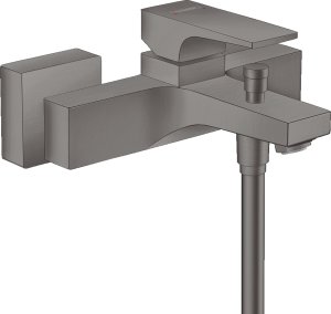 Hansgrohe Bateria wannowa natynkowa Metropol jednouchwytowa czarny chrom