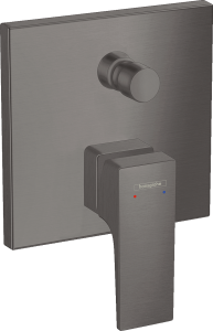 Hansgrohe Bateria wannowa podtynkowa Metropol element zewnętrzny czarny