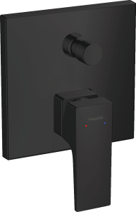 Hansgrohe Bateria wannowa podtynkowa Metropol element zewnętrzny czarny