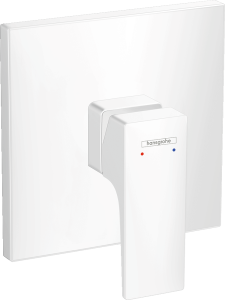 Hansgrohe Metropol Jednouchwytowa bateria prysznicowa, montaż podtynkowy, uchwyt jednoramienny, element zewnętrzny Metropol Biały Matowy