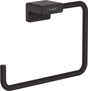 Hansgrohe AddStoris Wieszak na ręcznik typu Ring AddStoris Czarny Matowy