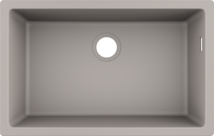 Hansgrohe S51 S510-U660 Zlewozmywak podblatowy 660 S51 Szarość Betonu