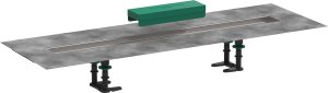 Hansgrohe RainDrain Zestaw instalacyjny 800 na posadzkę do odpływów liniowych RainDrain