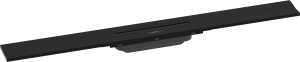 Hansgrohe RainDrain Flex Element zewnętrzny odpływu 80 cm z możliwością przycięcia i do montażu przy ścianie RainDrain Flex Czarny Matowy