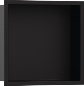 Hansgrohe XtraStoris Original Wnęka ścienna z ozdobną ramą 300/300/100 XtraStoris Original Czarny Matowy