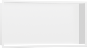 Hansgrohe XtraStoris Original Wnęka ścienna z ozdobną ramą 300/600/100 XtraStoris Original Biały Matowy