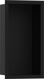 Hansgrohe XtraStoris Individual Wnęka ścienna czarny matowy z ozdobną ramą 300/150/100 XtraStoris Individual Czarny Matowy