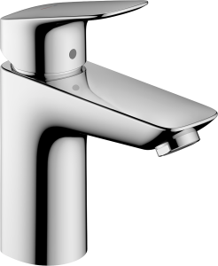 Hansgrohe Bateria umywalkowa Logis 100 z 2 zakresami przepływu i odpływem