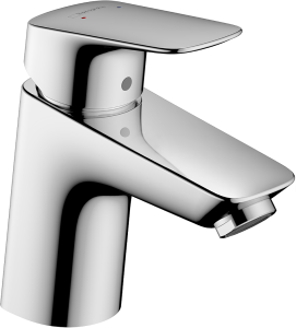 Hansgrohe Bateria umywalkowa Logis 70 z cięgłem metalowy komplet odpływowy