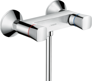 Hansgrohe Logis 2-uchwytowa bateria prysznicowa, montaż natynkowy Logis Chrom