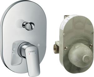 Hansgrohe Zestaw wannowy Logis podtynkowy chrom