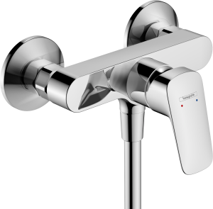 Hansgrohe Logis Jednouchwytowa bateria prysznicowa, z 2 zakresami przepływu, montaż natynkowy Logis Chrom