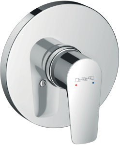 Hansgrohe Talis E Jednouchwytowa bateria prysznicowa, montaż podtynkowy, element zewnętrzny Talis E Chrom