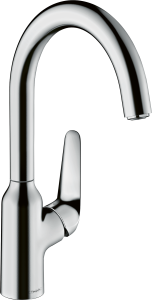 Hansgrohe Focus M42 Jednouchwytowa bateria kuchenna 220, 1jet Focus M42 Chrom