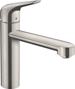 Hansgrohe Focus M42 Jednouchwytowa bateria kuchenna 120, 1jet Focus M42 Stal Szlachetna Finish