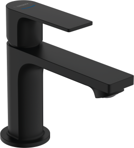 Hansgrohe Bateria bez mieszacza Rebris E 80 dźwigniowa bez odpływu czarny