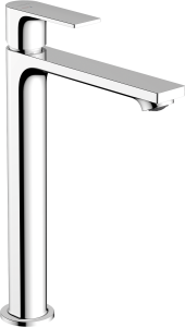 Hansgrohe Rebris E Jednouchwytowa bateria umywalkowa 240 CoolStart  EcoSmart+ do mis umywalkowych z kompletem odpływowym Rebris E Chrom